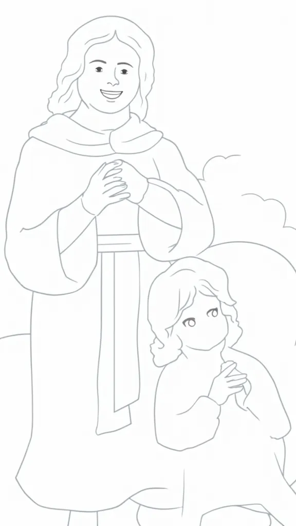 jesus coloring pages free